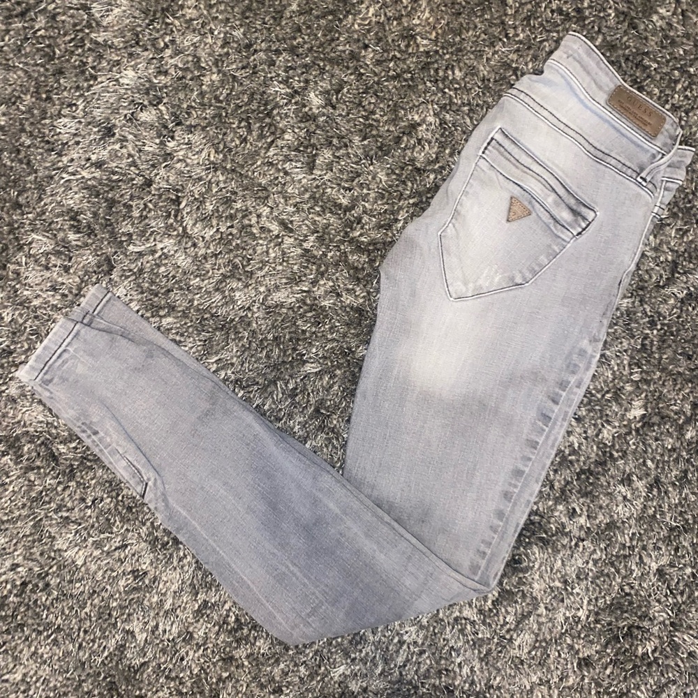 Guess Zip Crop Jeans